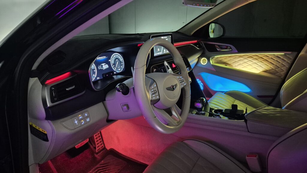 자동차 엠비언트 라이트 튜닝 추천 후기